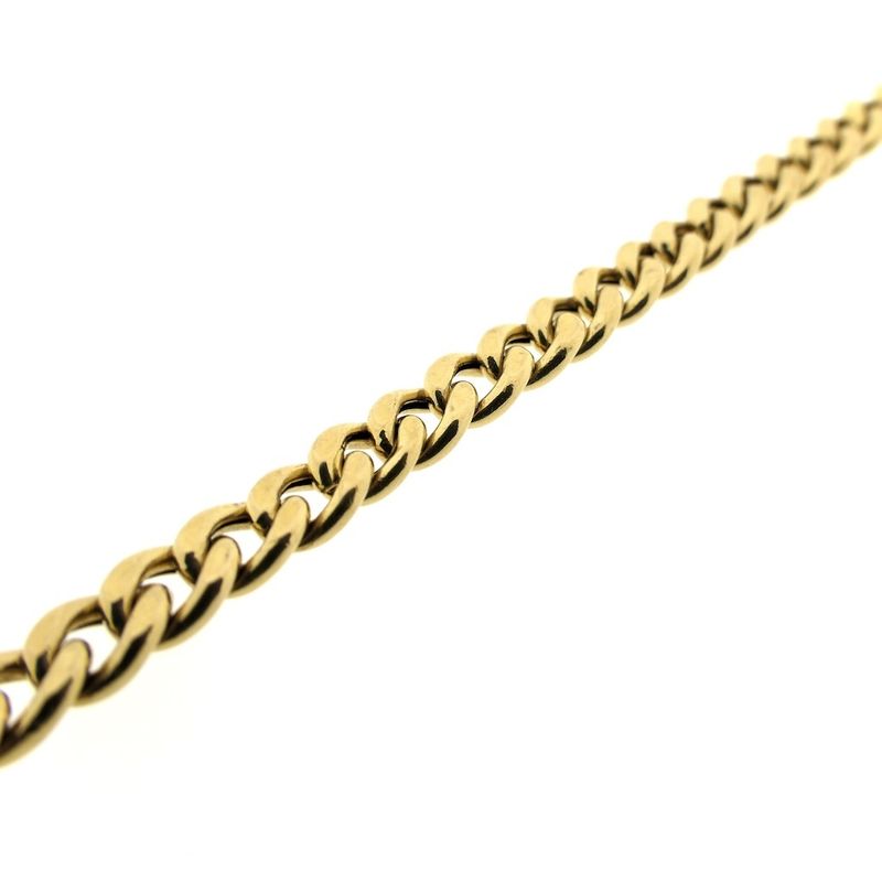 Image 7 of Gold gourmet link bracelet.