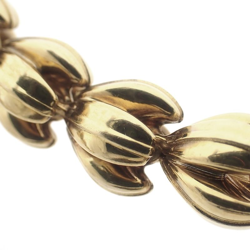 Image 6 of Gold fantasy link bracelet; 19 cm