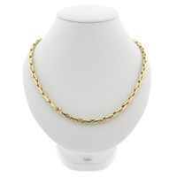 Gold Cardano link chain