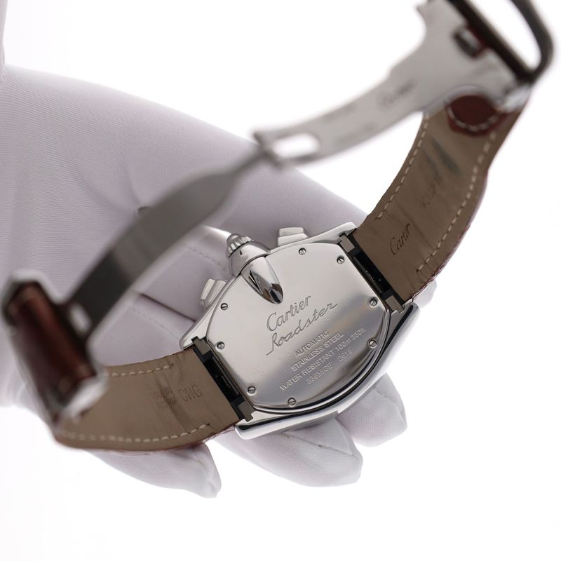 Image 20 of Cartier Roadster; W62006X6 Automatic Chronograph; Collector's Set!