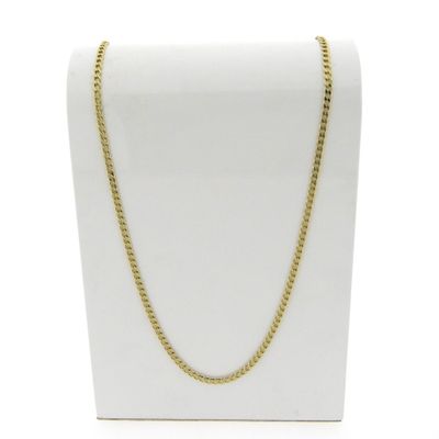 Long gold gourmet link necklace | 67 cm Image 1 of Long gold gourmet link necklace | 67 cm