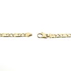 Image 5 of Two-tone gold men's necklace with diamonds.