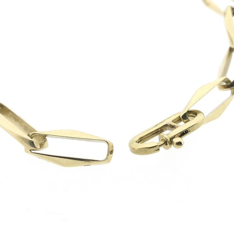 Image 3 of Gold closed for ever bracelet | 21 cm