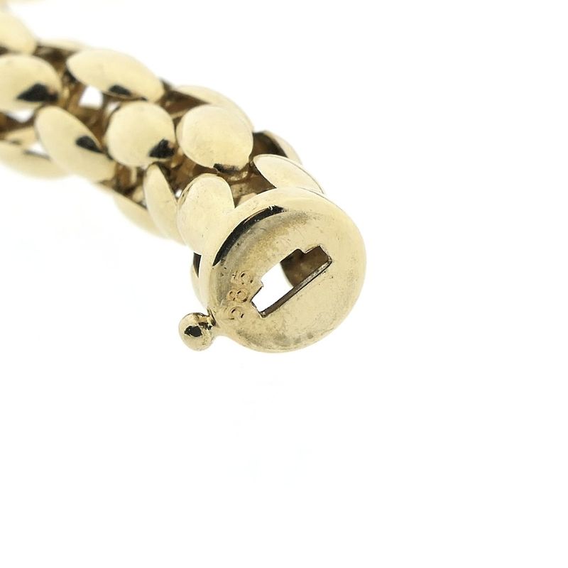 Image 6 of Gold Mesh Link Bracelet