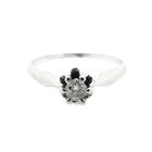 Image 7 of White Gold Solitaire Ring with 0.17 ct Diamond