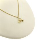 Image 9 of Gold pendant of a racing bicycle