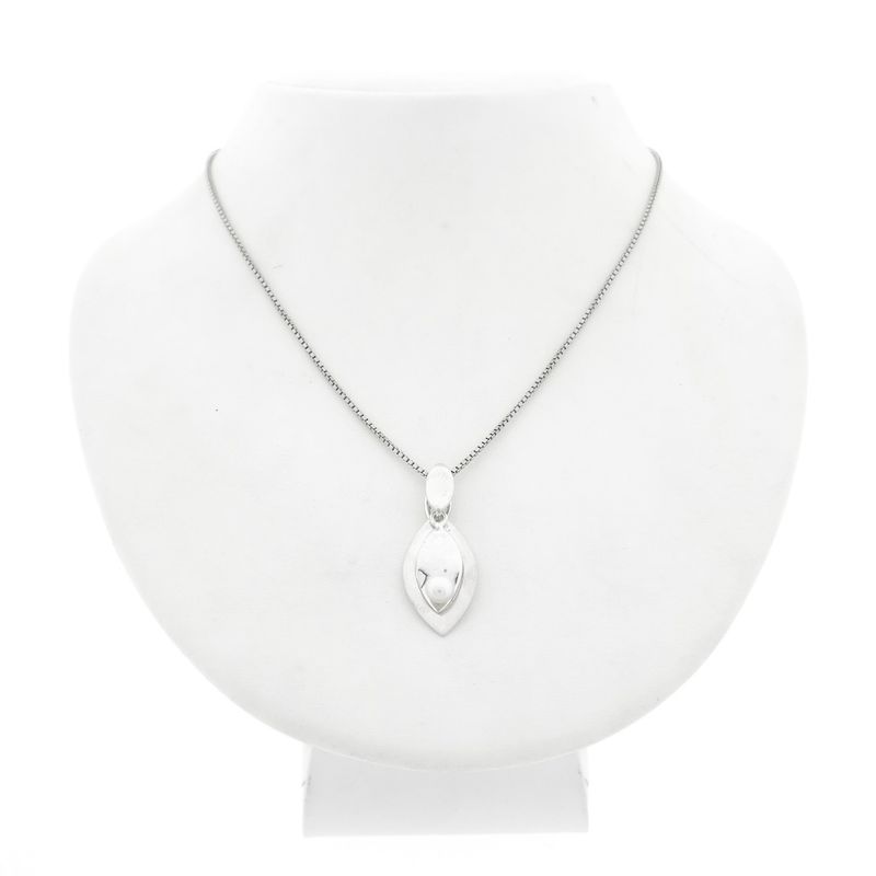 Image 4 of Silver pendant with pearl