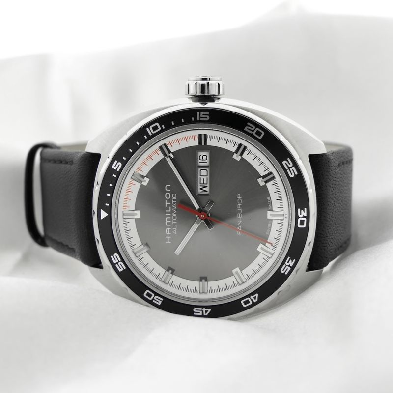 Image 9 of Hamilton Pan Europe Day-Date H354150; Automatic men's watch