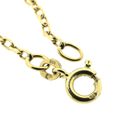 Image 7 of Gold anchor link chain | 52 cm