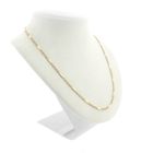 Image 3 of Vintage gold closed Figaro link chain | 49.5 cm