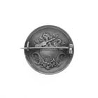 Image 6 of Vintage silver brooch with woman