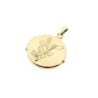Image 6 of 14 Karat Gold Medallion Pendant