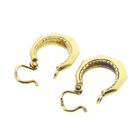 Image 7 of Vintage gold hoop earrings