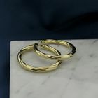 Image 2 of Gold spiral earrings