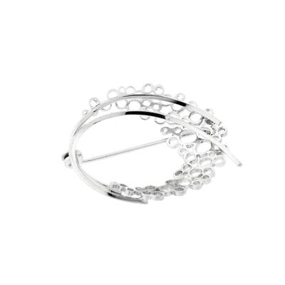 Image 2 of 9 carat abstract brooch