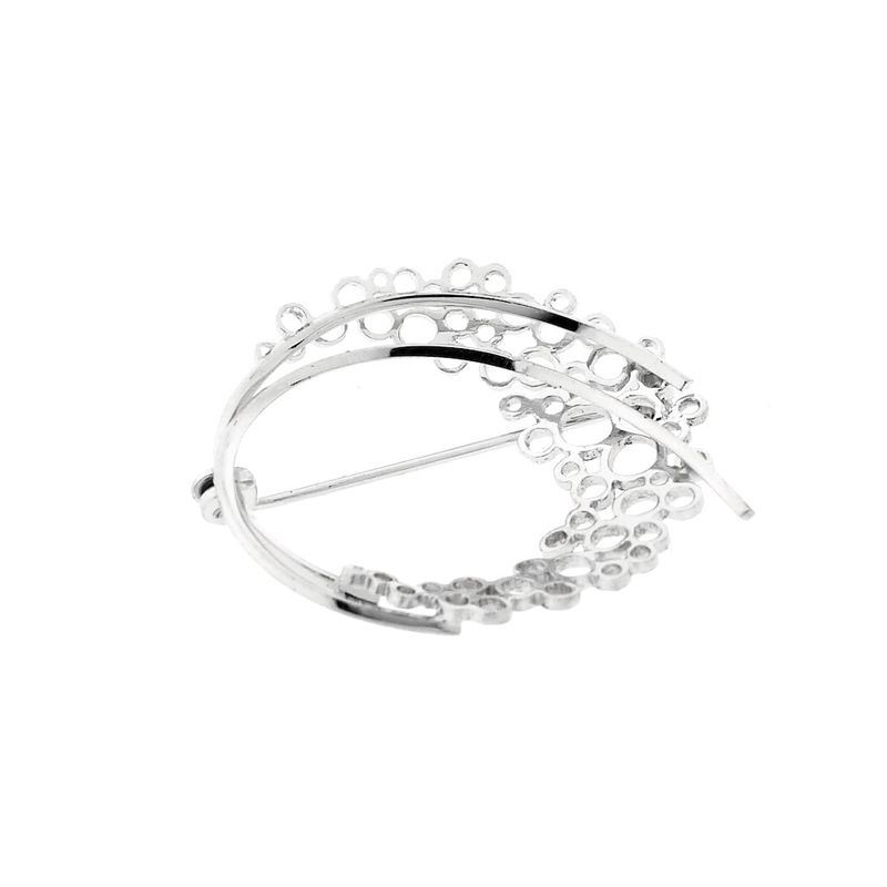 Image 2 of 9 carat abstract brooch