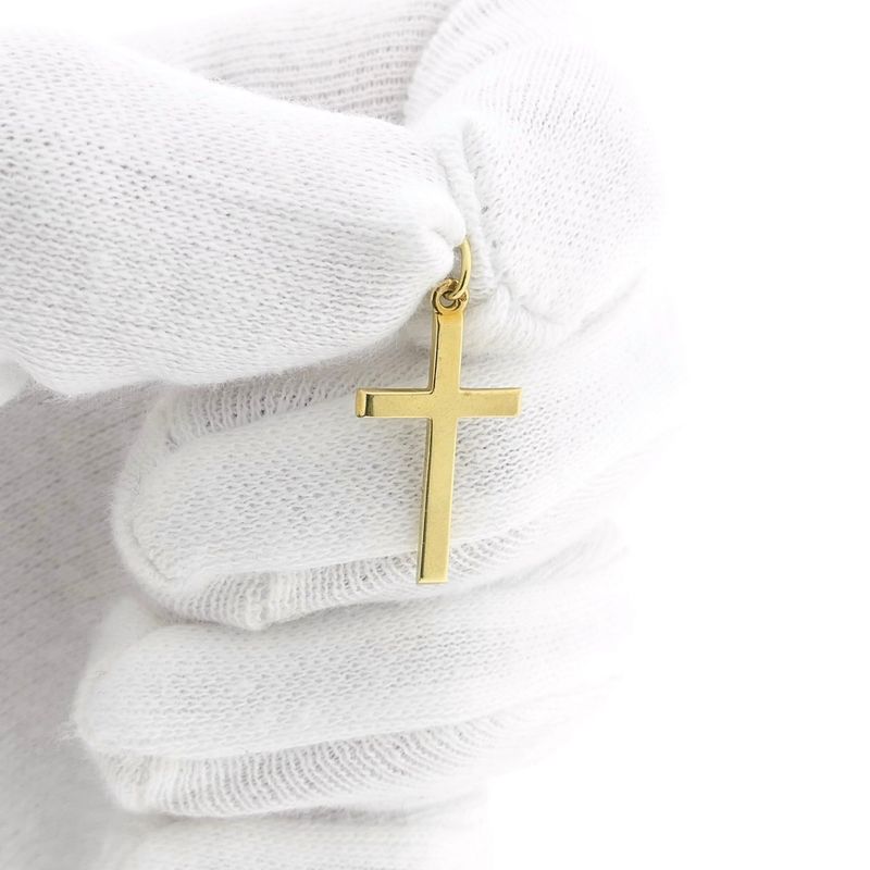 Image 9 of Gold pendant of a cross