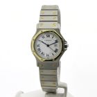 Image 7 of Cartier Santos Octagon Automatic 2966; 18k gold/steel watch