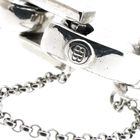 Image 3 of Silver Buddha to Buddha bracelet; Batul | 19 cm