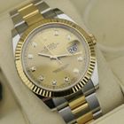 Image 17 of Rolex Datejust 41mm 126333; 18k gold/steel men's watch with diamonds