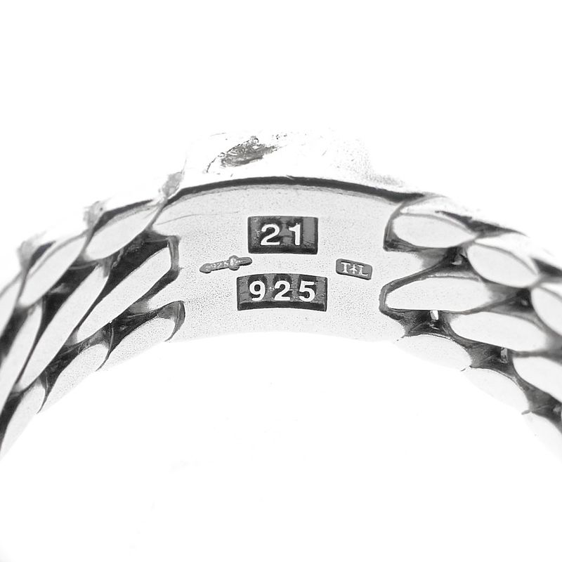 Image 5 of Silver Buddha to Buddha ring | Ben XS