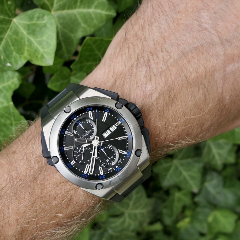 Image 16 of IWC Ingenieur 'Double Chronograph' IW376501; Automatic men's watch