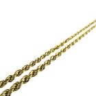 Image 4 of Gold twisted link necklace | 48 cm
