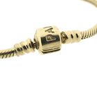 Image 6 of Gold Pandora bracelet; Snake Chain