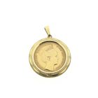 Image 1 of Gold pendant of 10 guilder coin Queen Wilhelmina 1898