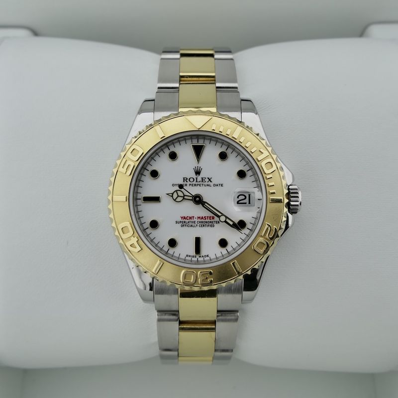 Image 17 of Rolex Yachtmaster 168623; 18k gold/steel watch