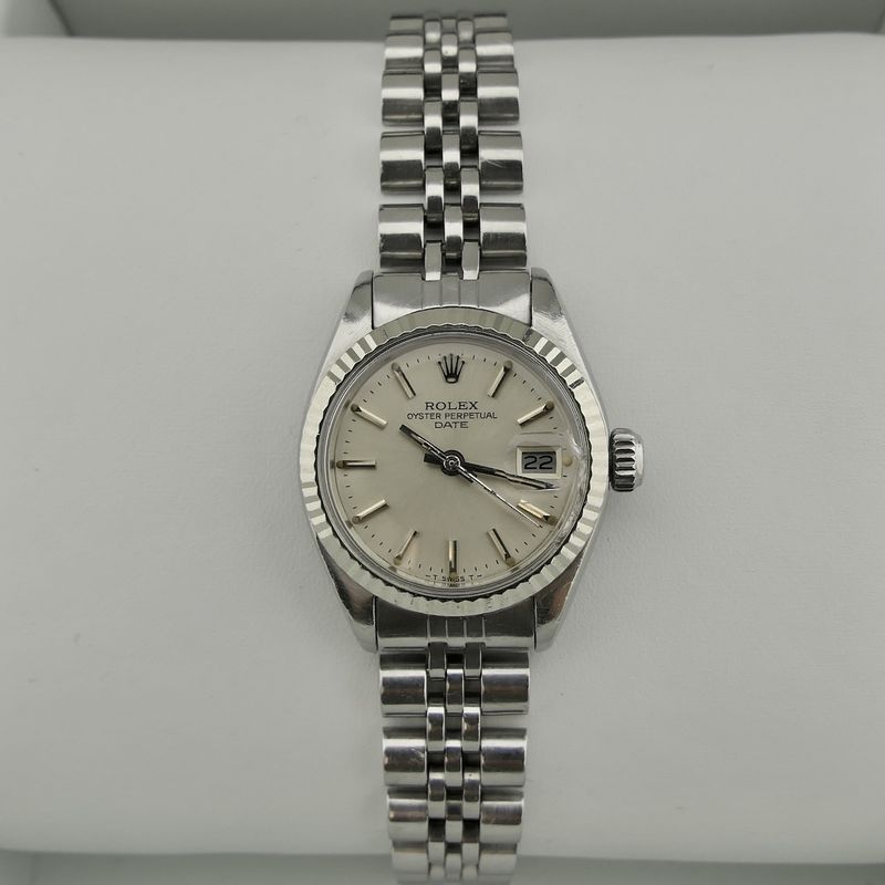 Image 11 of Rolex Date 26mm 6917; Vintage women's watch