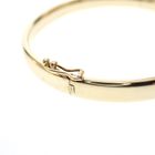 Image 4 of Gold smooth slave bracelet | Ø 63 mm