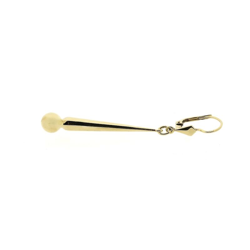 Image 7 of Vintage gold drop earrings