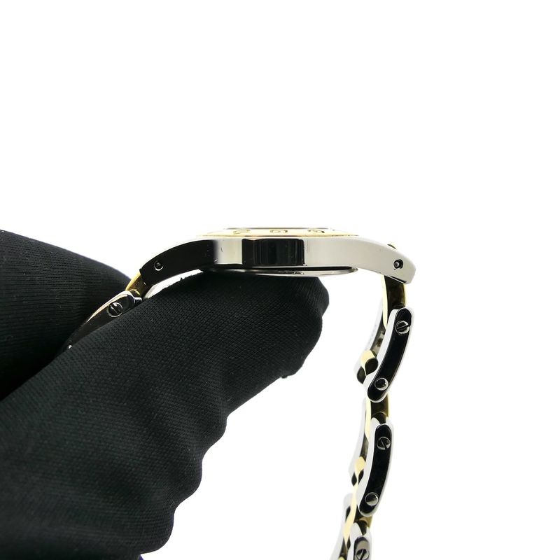 Image 6 of Baume & Mercier Linea MV045203; Bi-color ladies watch