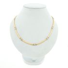 Image 1 of Two-tone gold fantasy link necklace