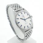 Image 3 of Omega Genève; Vintage horloge met unieke blauwe details