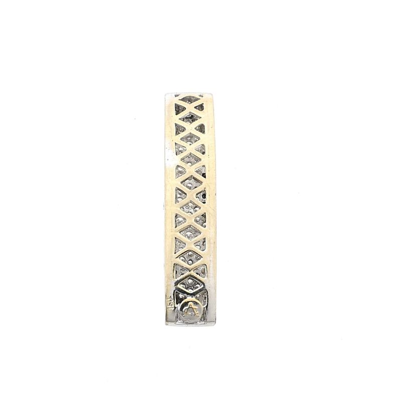Image 3 of 18K Luxury White Gold Pendant with Diamonds