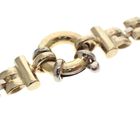 Image 3 of Two-tone gold Bismarck link bracelet | 19 cm