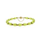 Image 1 of 9 carat peridot bead bracelet
