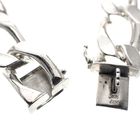 Image 4 of Robust silver gourmet link bracelet