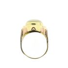 Image 4 of Two-tone gold ring with white opal