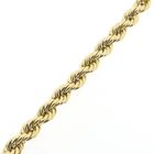 Image 8 of Gold twisted link bracelet | 19 cm