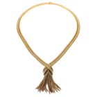 Image 8 of Luxurious gold braided necklace