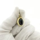 Image 8 of 8 Ct. Vintage pendant with onyx