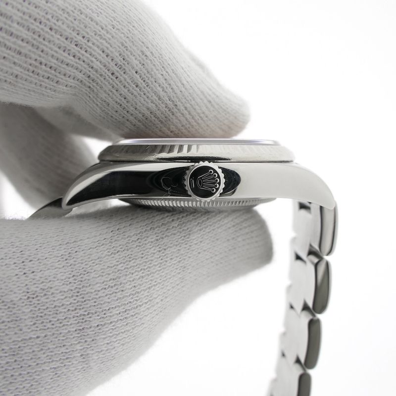 Image 18 of Rolex Oyster Perpetual; 116034 with factory set diamonds