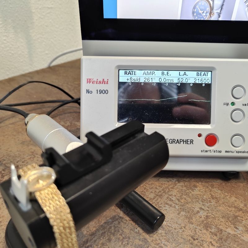 Image 22 of Rolex Precision; 18k gold ladies watch