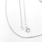 Image 5 of Silver gourmet link chain (suitable for a pendant) | 38 cm