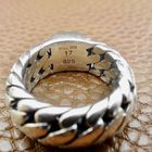 Image 5 of Silver Buddha to Buddha ring | Ben