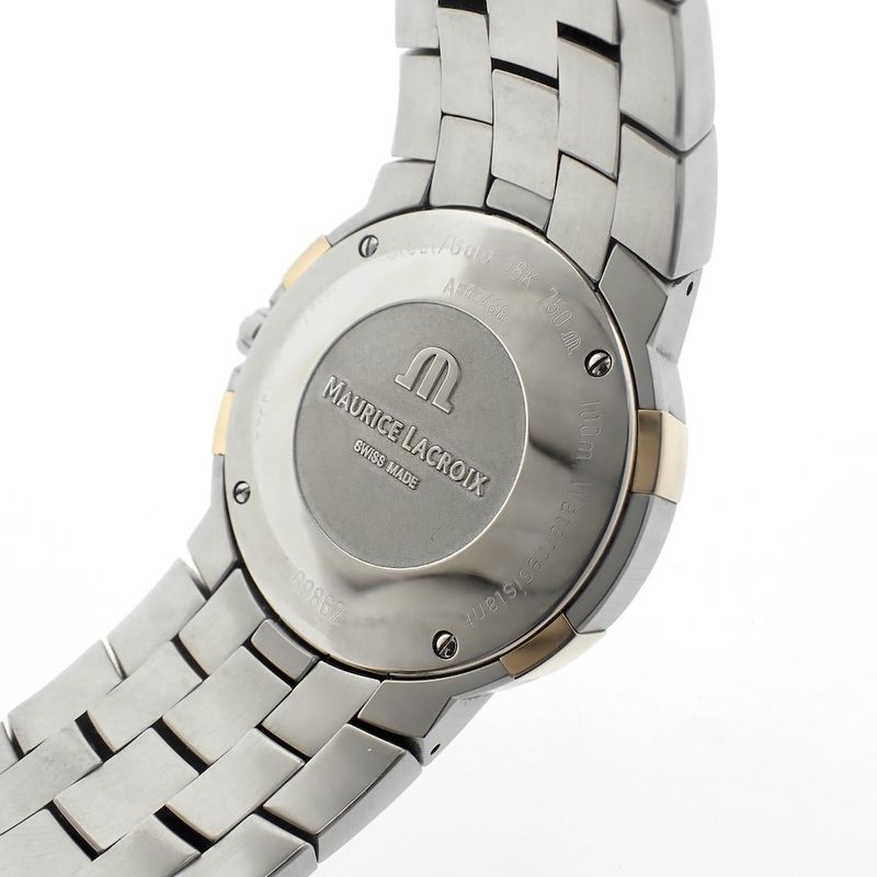 Image 8 of Maurice Lacroix Milestone; Gold/steel men's watch