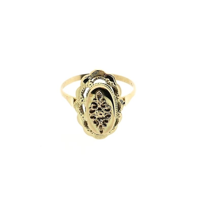 Image 3 of Gold Men's Ring; Art Nouveau